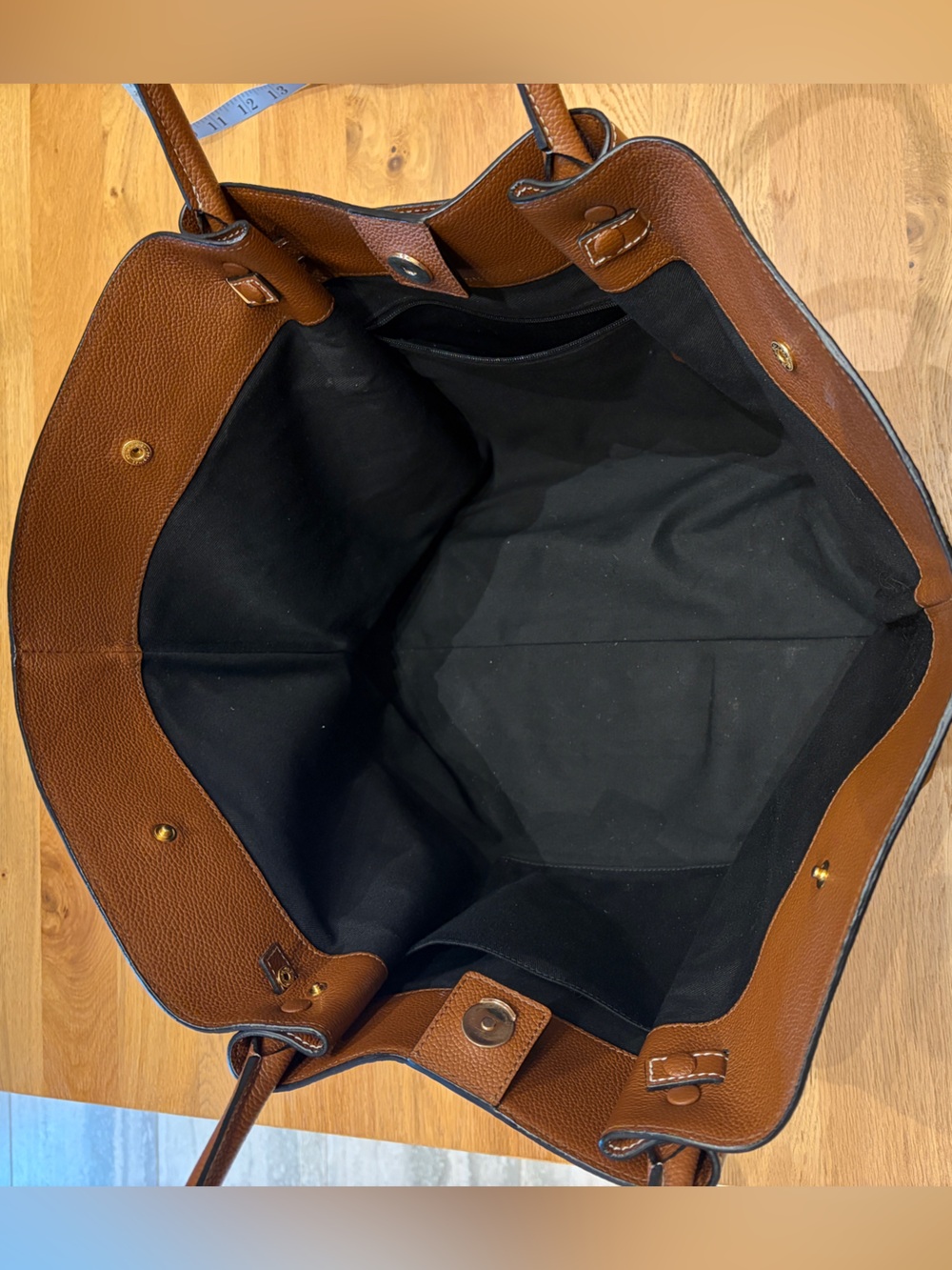 DeMellier 'The New York' Tote in Tan Grain Leather - Picture 15 of 15
